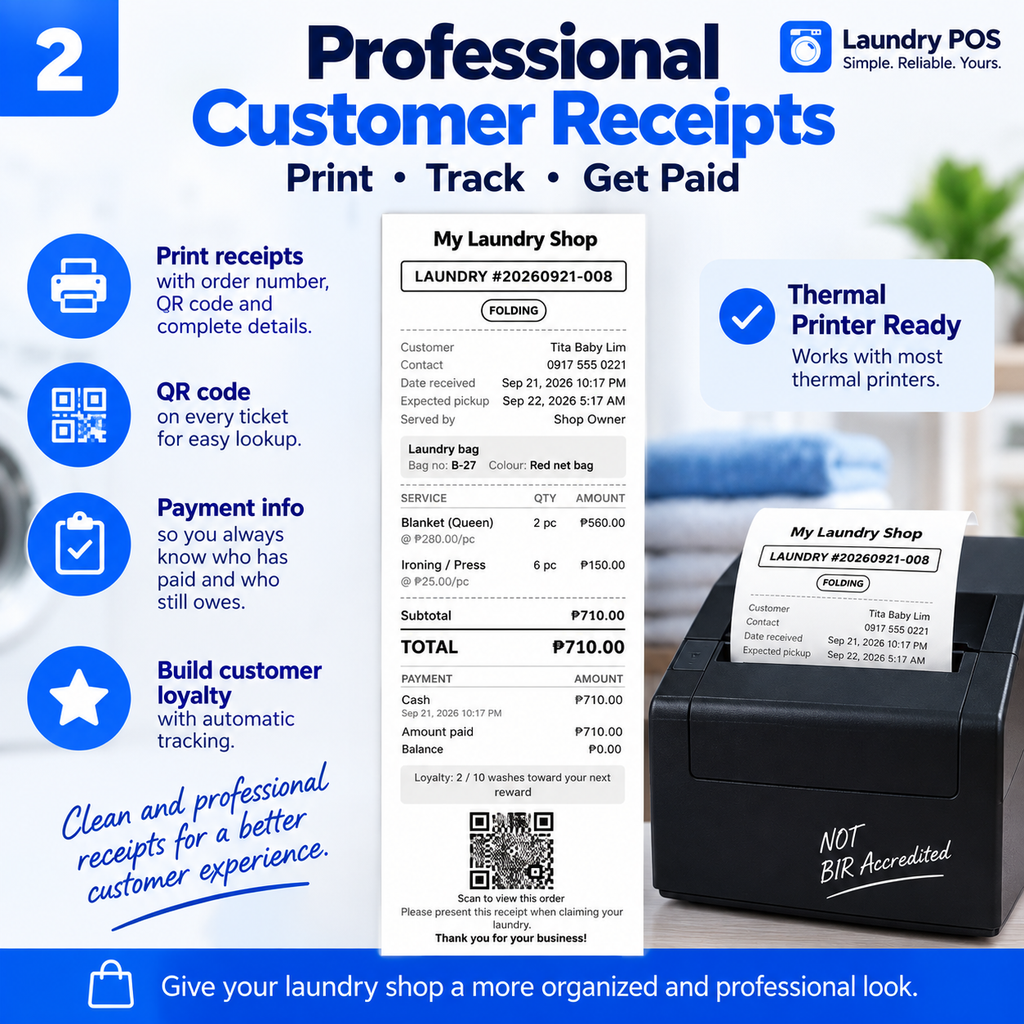 Laundry Shop POS